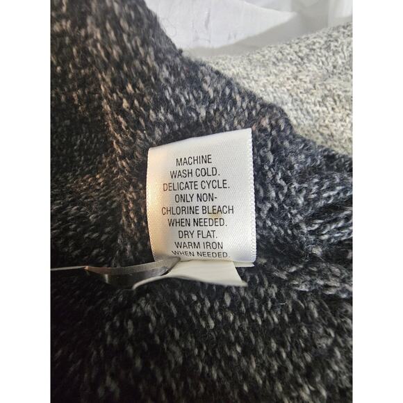 Sonoma Life + Style XL Men’s Gray/Tan Sweater - Picture 4 of 5